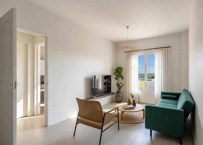 Walk To - 1br Sea View - Peppermint 2 Naoussa