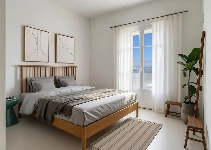 Walk To - 1br Sea View - Peppermint 2 Ferienhaus Naoussa